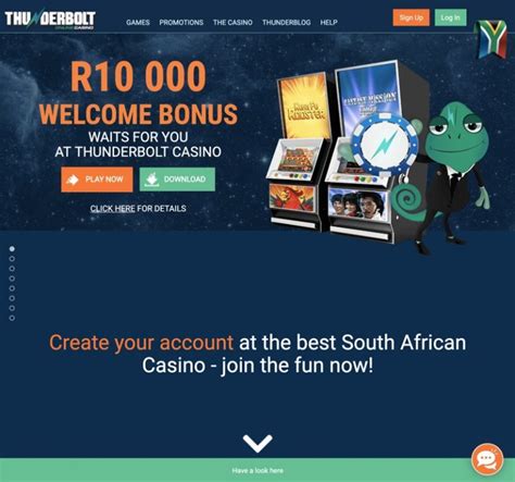 thunderbolt casino no deposit bonus codes south africa